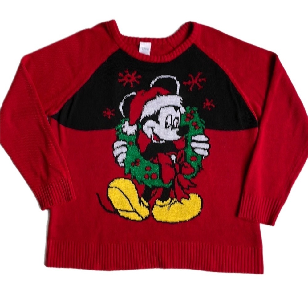 Disney Mickey Mouse Christmas Holiday Sweater